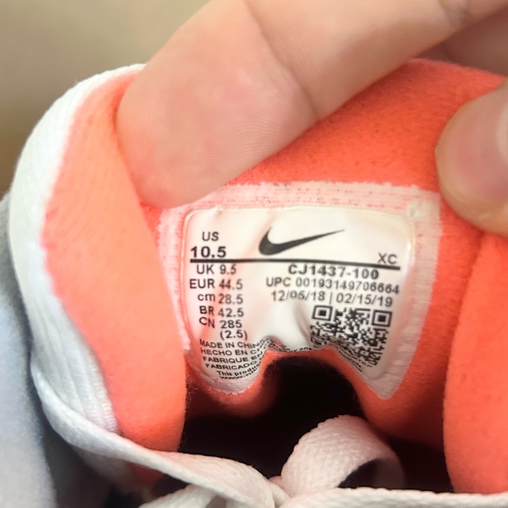 SOLD ❌ Nike Air Tech Challenge 2 Hot Lava size 10.5 CJ1437-100 PRE-OWNED - Picture 9 of 9